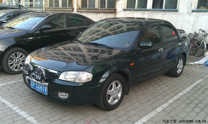 03年进口福美来323原价1836万6万公里改装中