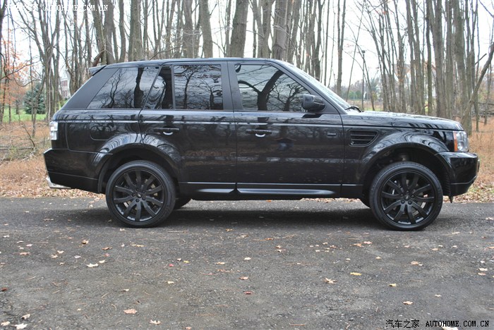 超级漂亮老揽胜改全黑轮毂十八相送一水黑