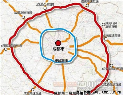 壮哉,我大成都省未来的绕城高速.有图有真相.
