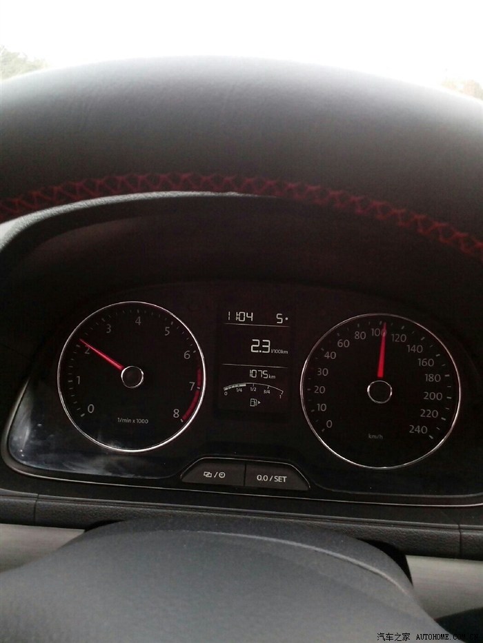 【图】你们的车跑100码转速表是多少转?有图_朗逸论坛_汽车之家论坛