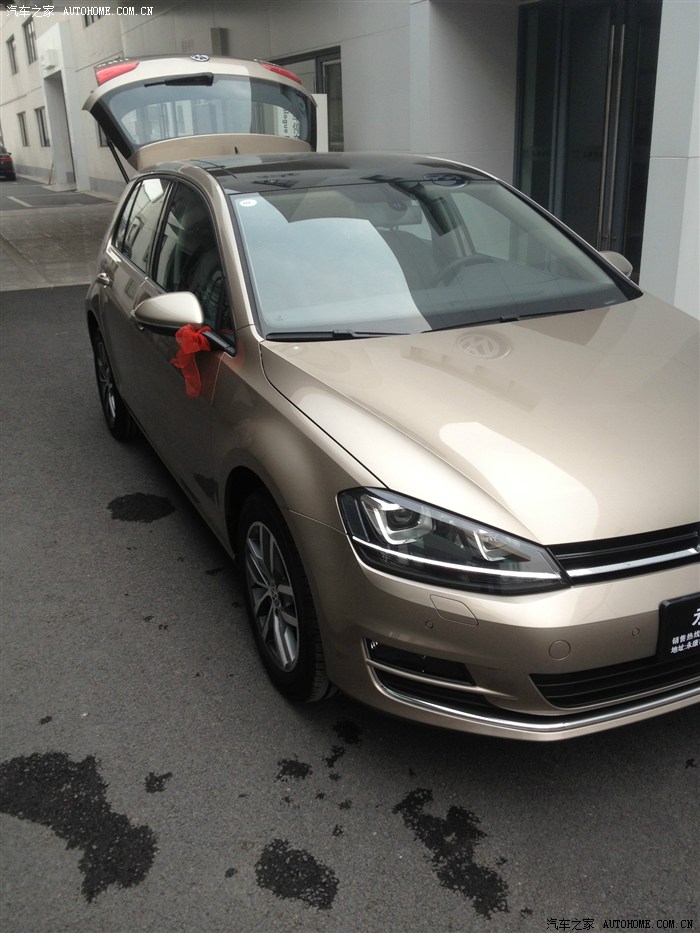 golf7塔希提金提车