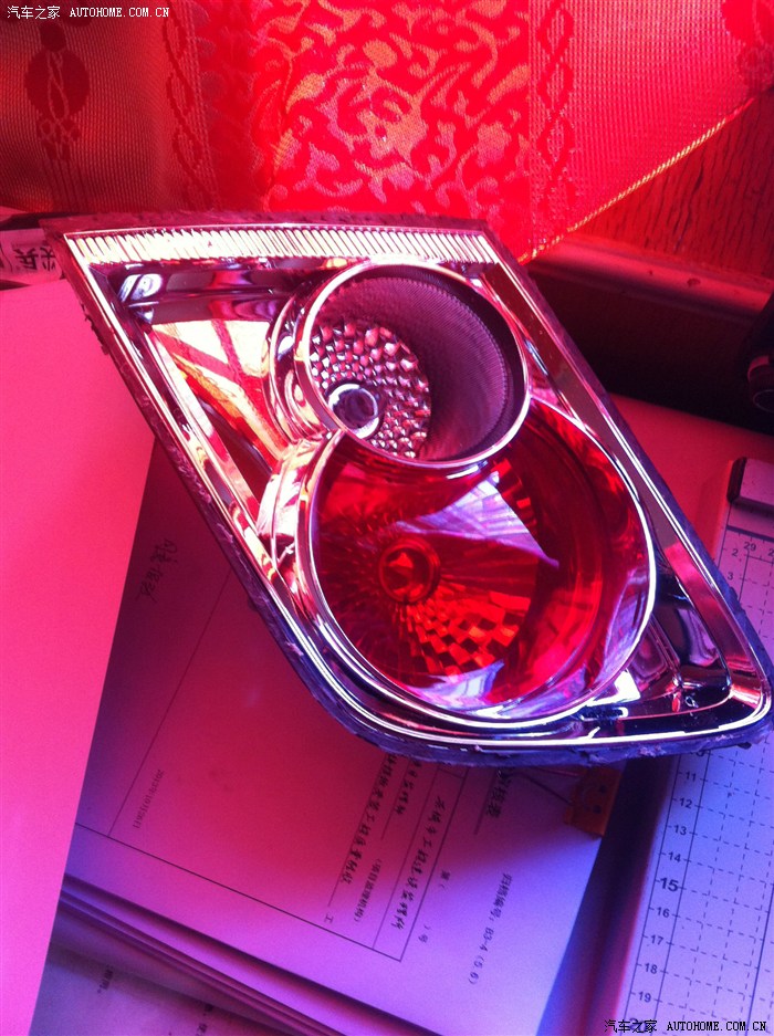 2013年末最后一力作:diy多明戈尾灯…从此爱上黄昏时分踩刹车