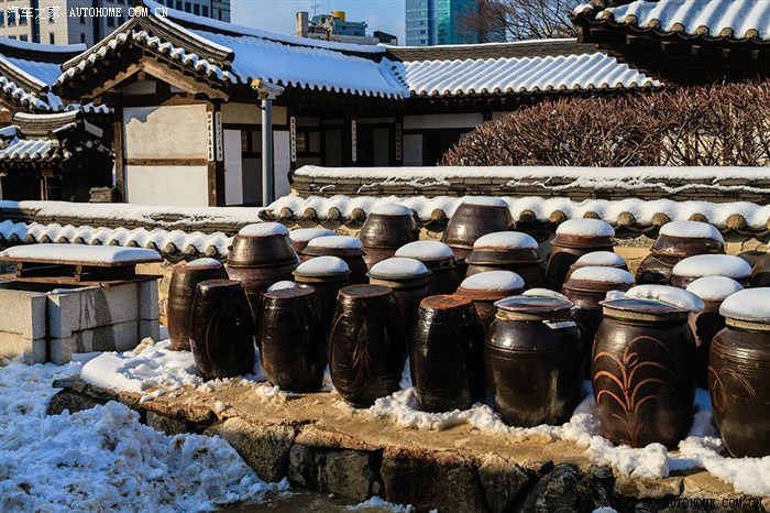 朝鲜人离开酱,酱缸也是必需品.