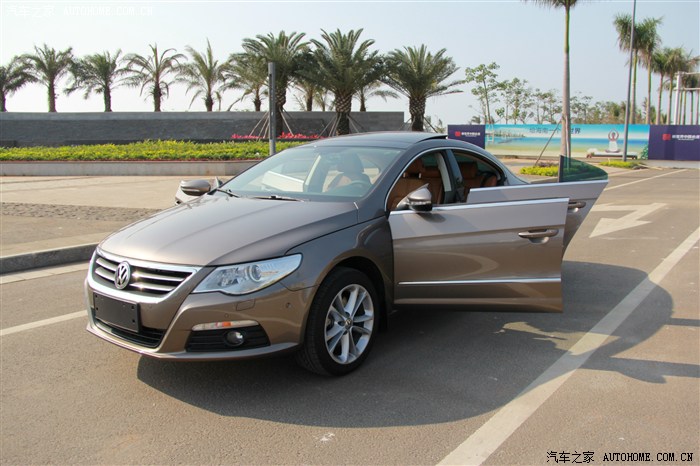 海南海口大众cc20tsi豪华型开罗金外观棕色内饰精彩作业