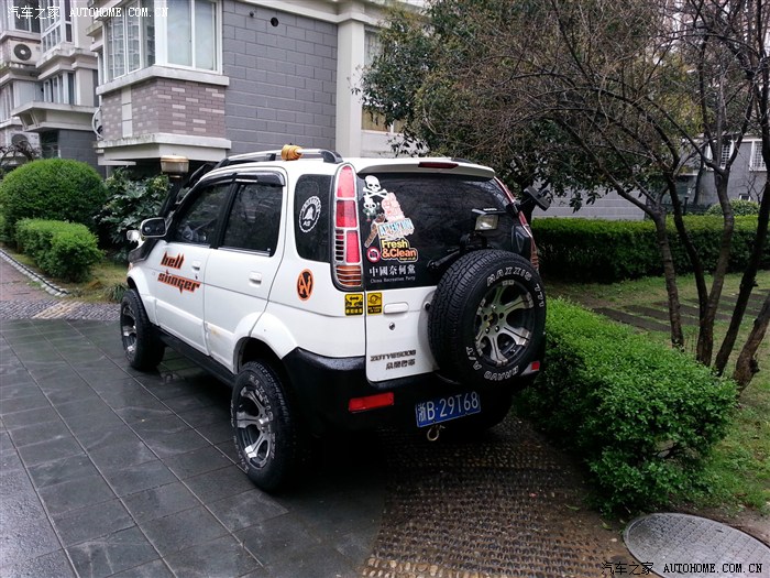 【图】焰头5008最终弹!3cm垫块发育完成._众泰2008论坛_汽车之家论坛