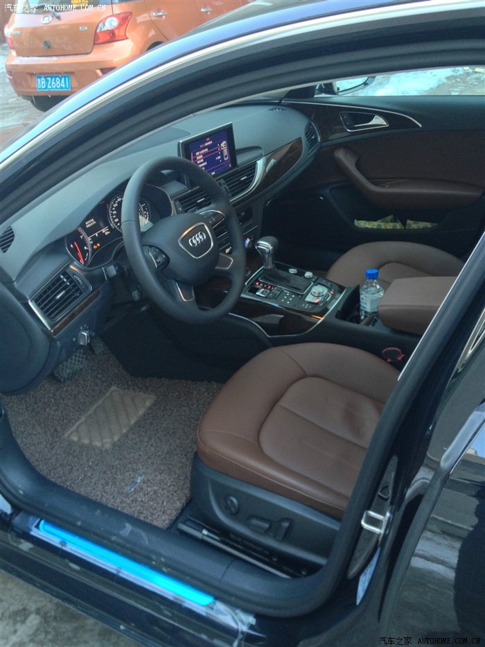 补发2013款奥迪a6l豪华黑外棕内详细作业