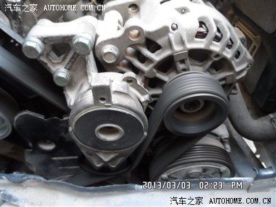 05捷达春天作业之自己动手更换正时涨紧轮!申精!