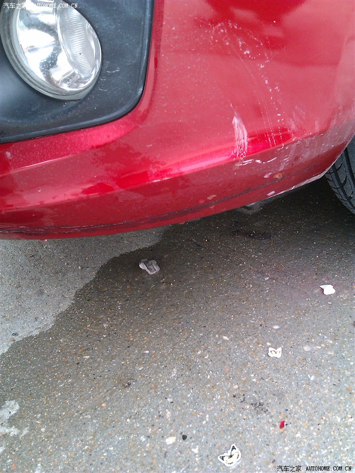 【图】深圳车友补漆-v3洋丽红_悦翔v3论坛_汽车之家论坛