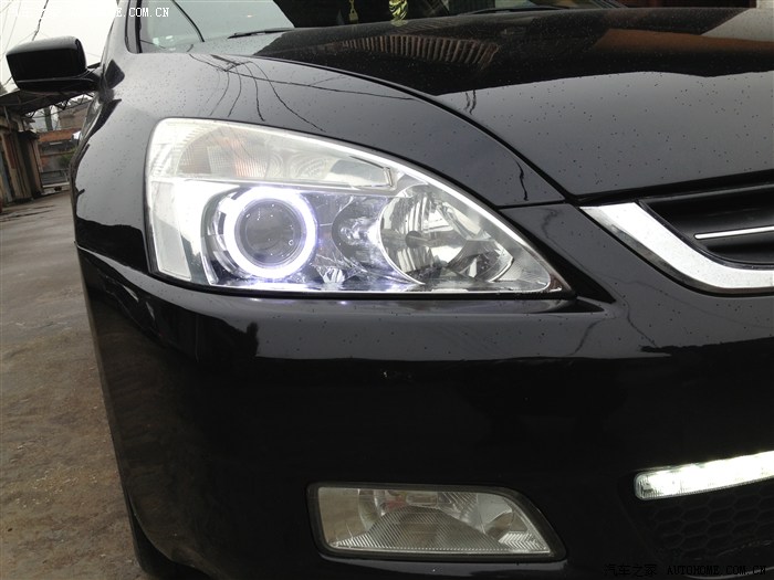 04款7代雅阁改灯作业q5小糸双光透镜