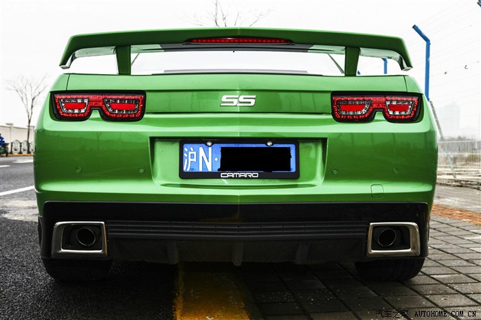 2013款科迈罗,绿色大黄蜂来袭.