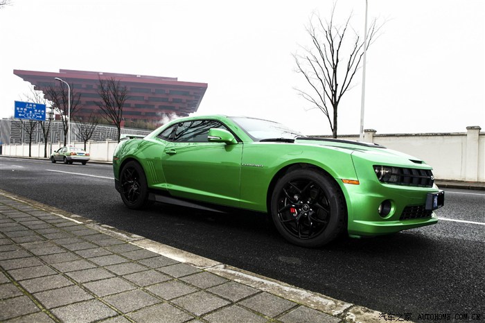 2013款科迈罗,绿色大黄蜂来袭.