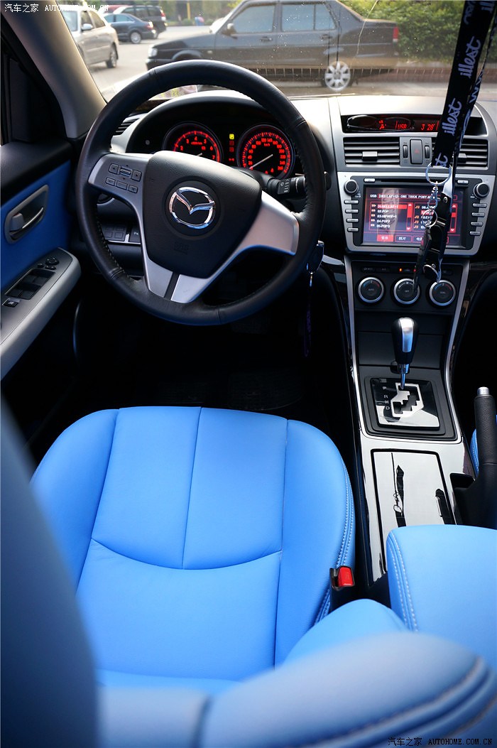 【图】内饰皮改车身同色,全方位展示._睿翼论坛_汽车之家论坛