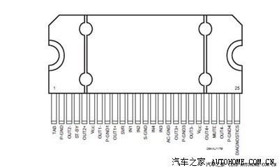 tda7385引脚功能图图片