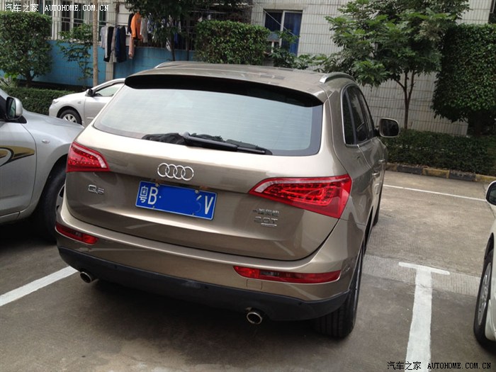 【图】2012款金色进取提车一个月,上作业,求版主给个认证_奥迪q5/q5l