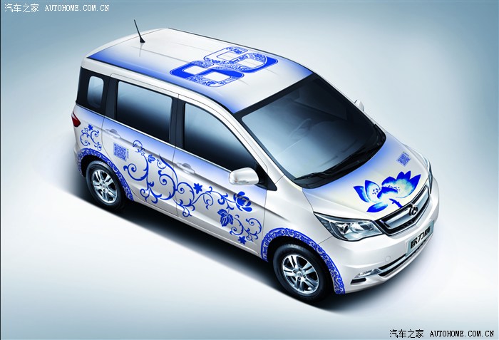 欧力威最新车贴展示之青花瓷