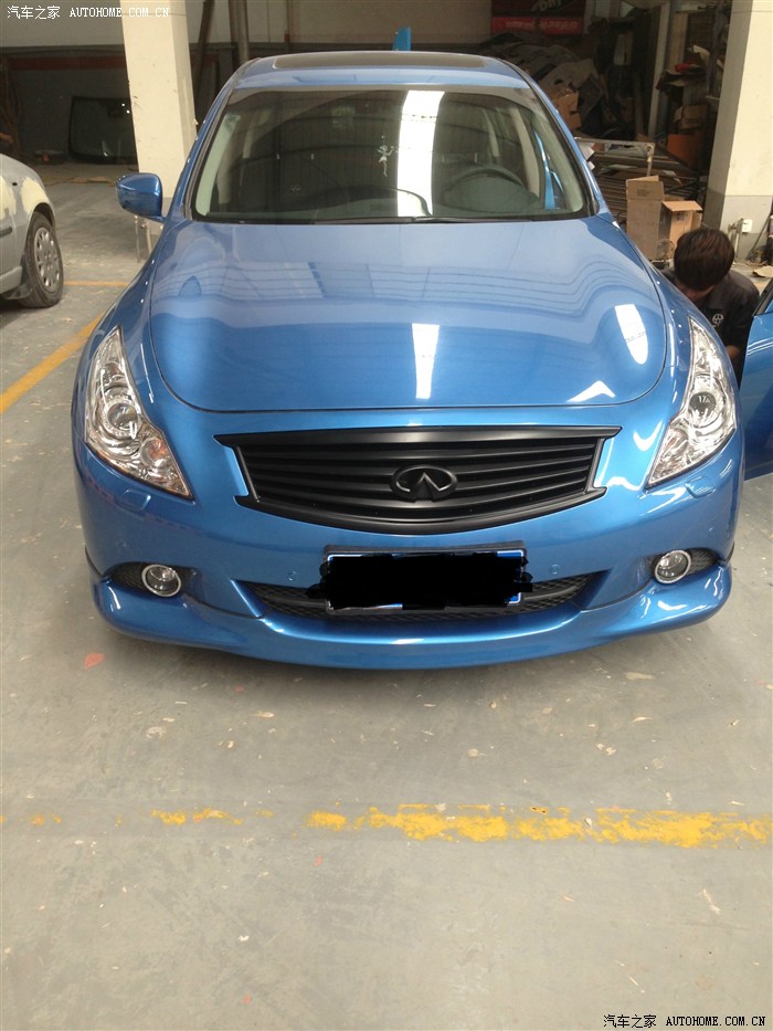 【图】g37全车喷漆改色 改装作业_英菲尼迪q60/q60s论坛_汽车之家论坛