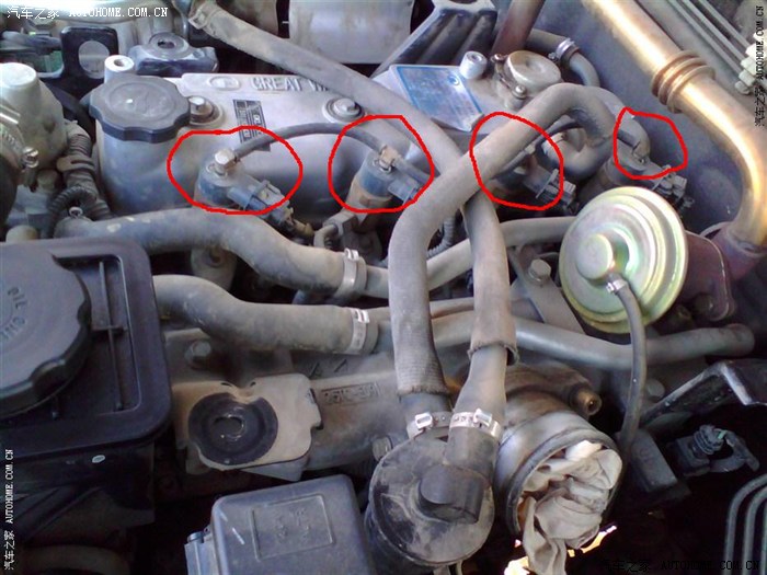 这是柴哈的四个预热塞吗