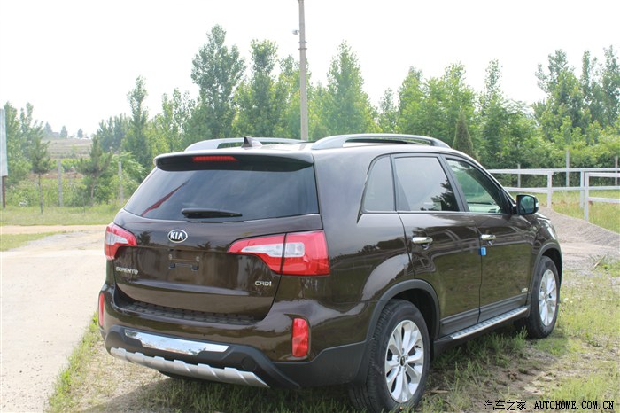 13新索兰托柴油至尊版提车报到.