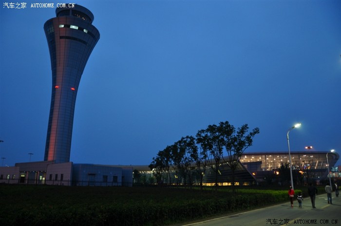 皖k和畅合肥新桥国际机场正式运营夜景首发