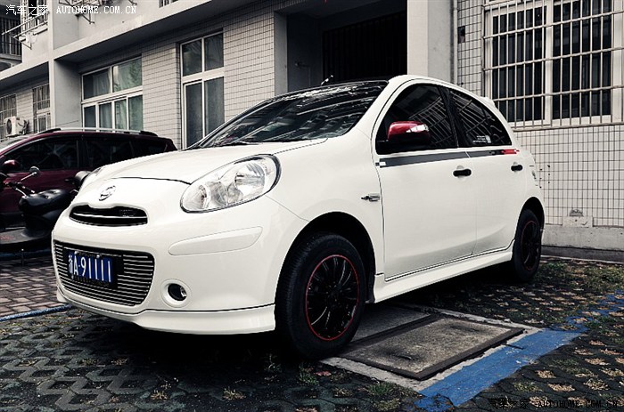 杭州市区惊现玛驰nismo概念车升级版