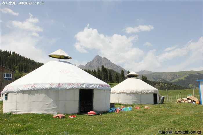 鹿角湾后面的小鹿角湾汽车之家石河子车主营端午节自驾游