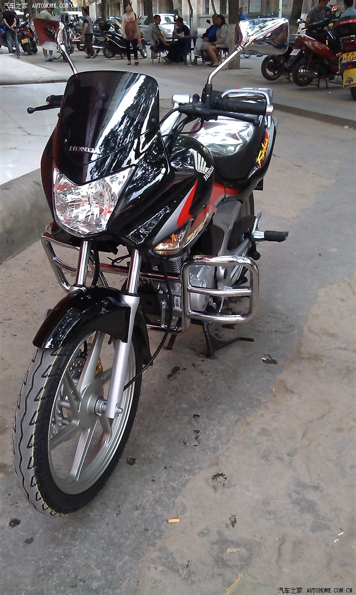 【图】黑色战鹰150今日提车,交作业_摩托车论坛_汽车之家论坛