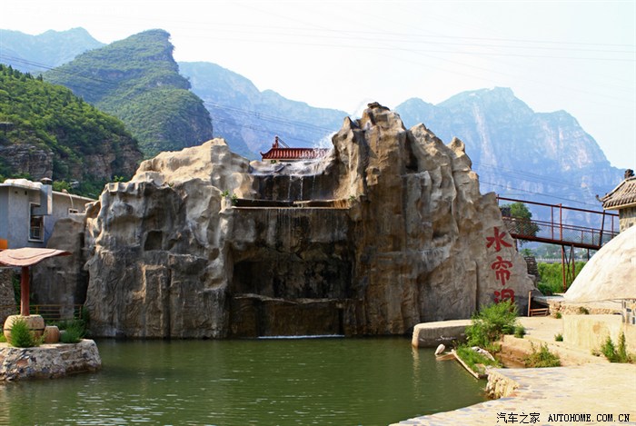 房山十渡猕猴大峡谷图片