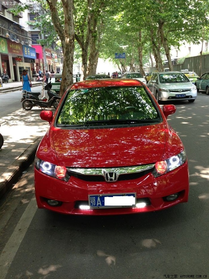 武汉出一台刚满3岁的八代红思域【卖车买房,屌丝心酸】