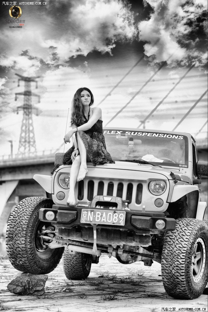 人像速度摄影7月14日越野女郎外拍模特媛媛牧马人