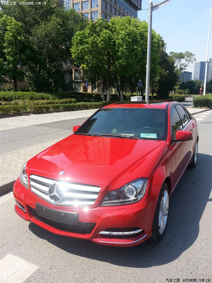 1689 | 回复: 15 奔驰c级论坛 【火蛋白石红c260时尚提车作业】附选车