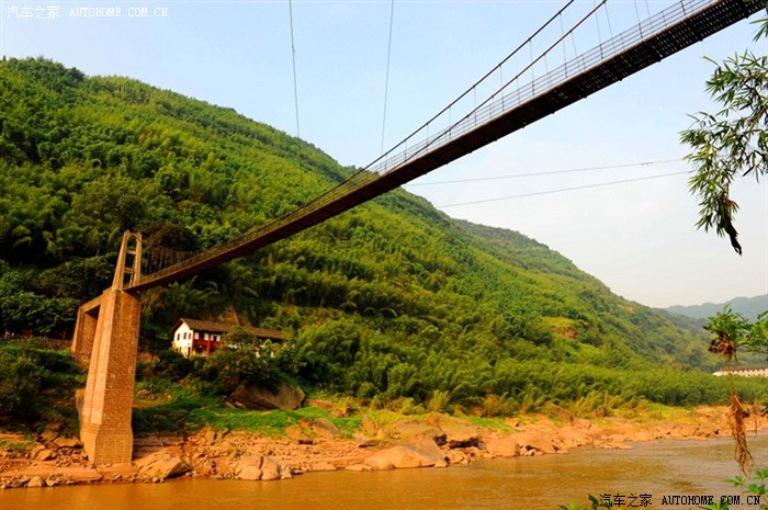 赤水河吊桥,红军渡口.