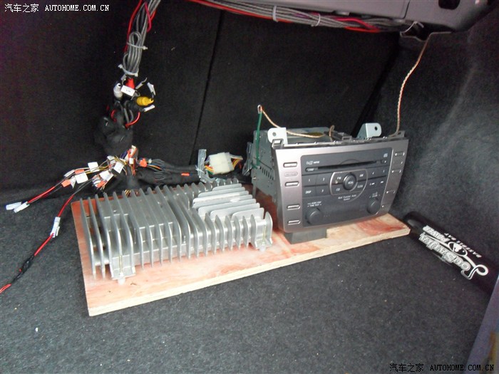 全国首例! 原车cd,导航,bose功放完美共存(附视频)