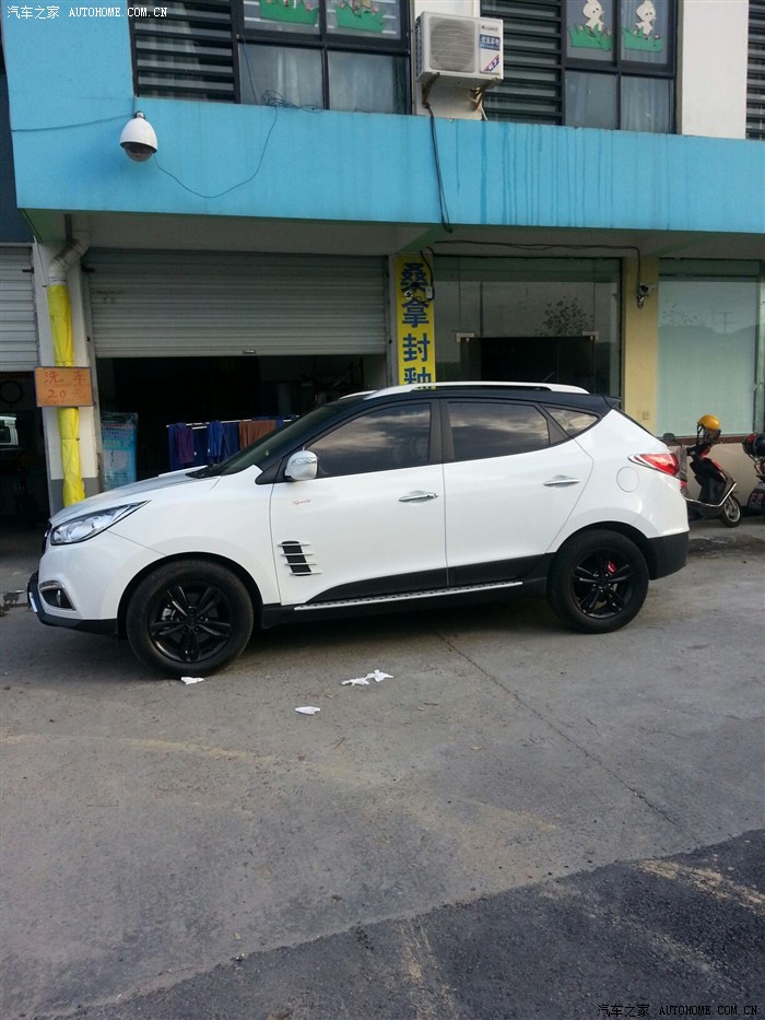 【图】小三 一次简单的小改 三张效果图_北京现代ix35论坛_汽车之家