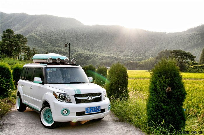 大作-田野风光 都市夜景 城市工厂三种风格_长城m2论坛_汽车之家论坛