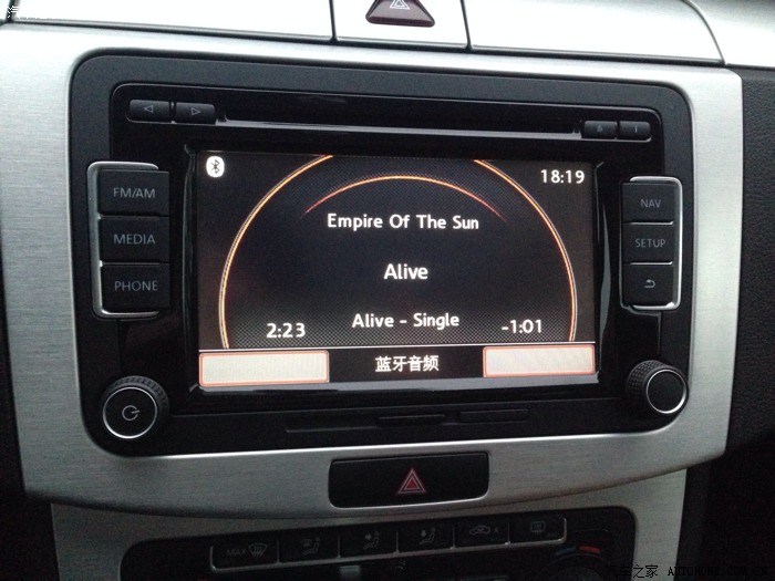 【图】今天发现用蓝牙听歌可以显示歌词了_一汽-大众cc论坛_汽车之家