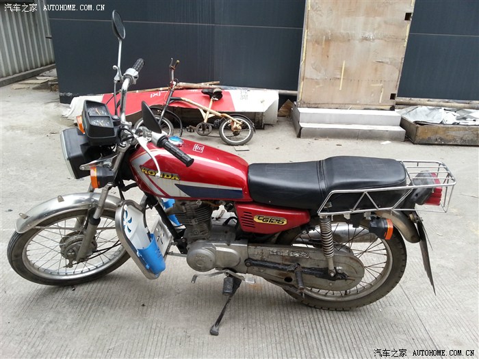 入手22岁本田cg125银猫