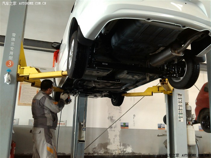 提车作业 (赛欧白,1.2L)