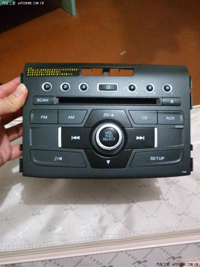 全新本田2013款新crv原车cd主机转让