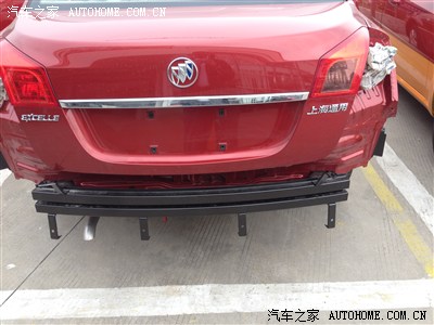 凯越后保险杠是塑料的?里面还有海绵?_凯越论坛_手机汽车之家