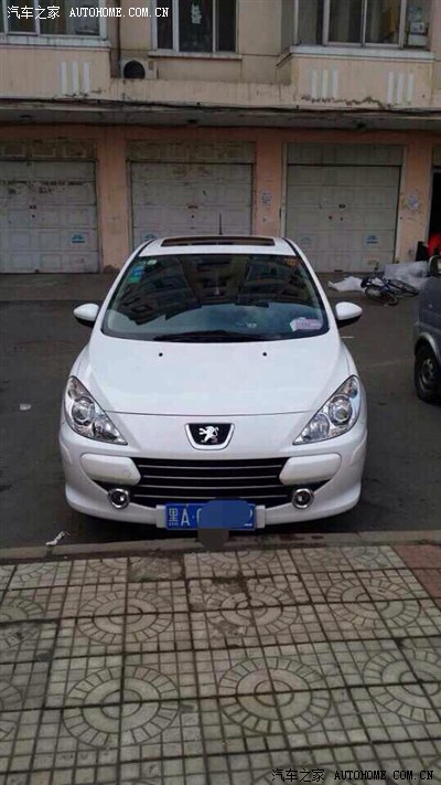 【图】白色307整点啥样的拉花好看_标致307论坛_汽车之家论坛