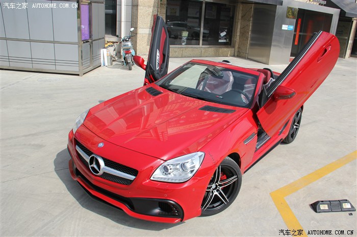 奔驰slk (r172)改装 wald包围 lsd剪刀门