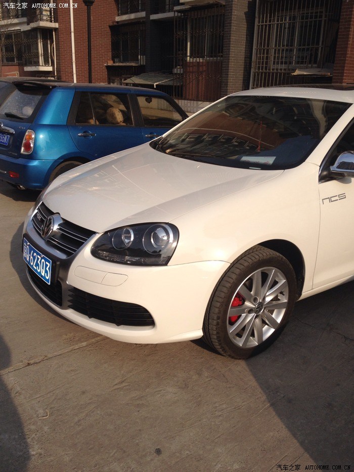 【图】10冠军r32前杠上身,还可以_速腾论坛_汽车之家论坛