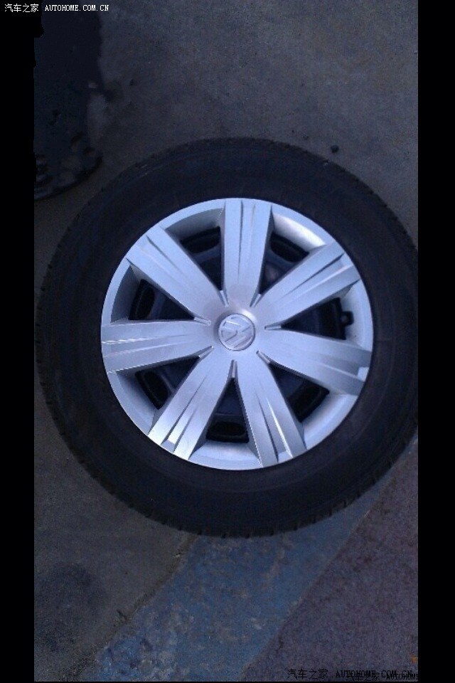 转手全新捷达14寸轮胎轮毂原装