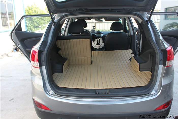 【图】ix35的大包围皮革后备箱垫,推荐下_北京现代ix35论坛_汽车之家