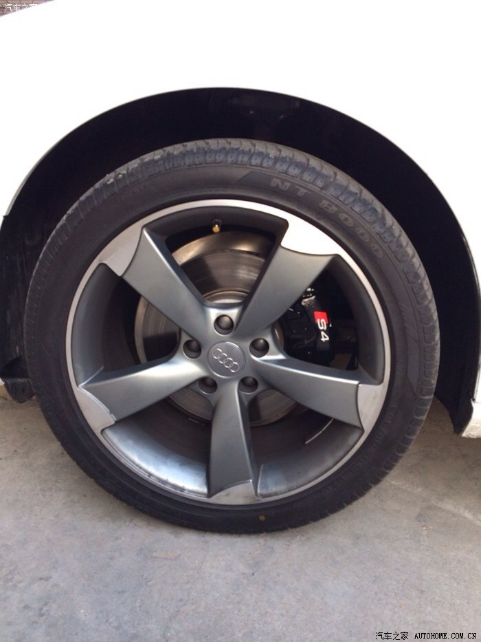 屌丝diy 奥迪s4刹车
