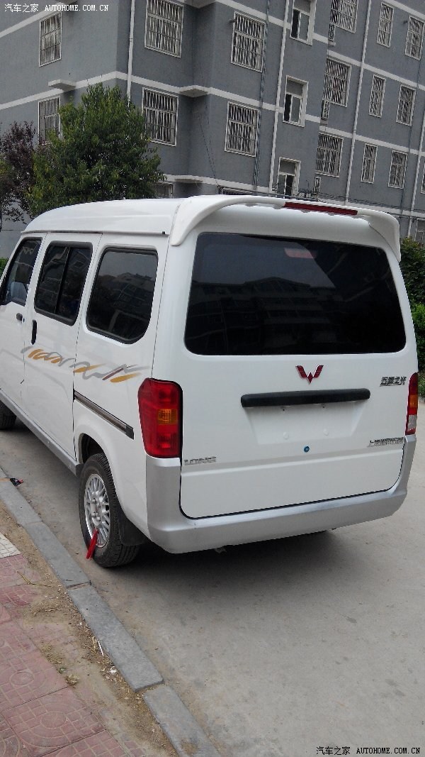 【图】五菱之光6388nf白色提车了!_五菱之光论坛_汽车之家论坛