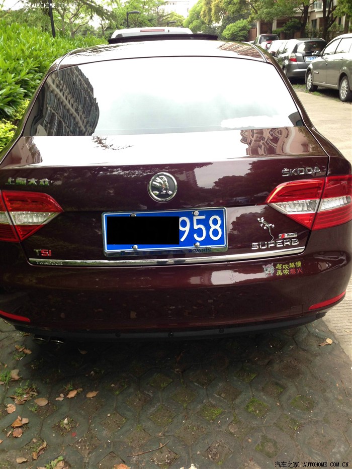 让我们的速派更年轻加装中网rs动感车标眉贴尾贴