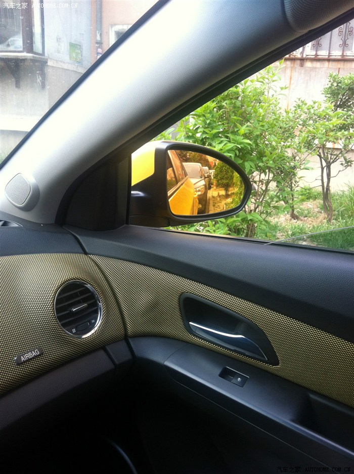 全坛第一辆小黄蜂改装黄色后视镜