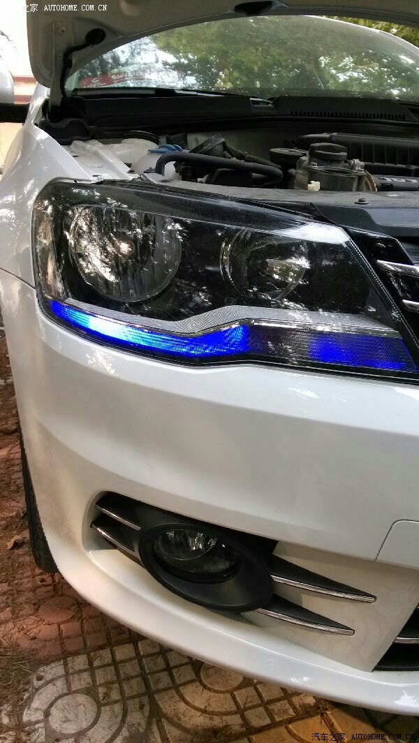 更换13宝来示宽led灯24颗