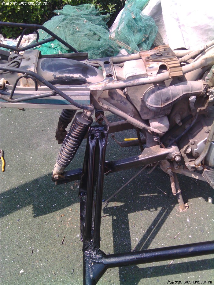 【图】发烧友的乐园——自制边三轮,今天越野测试!